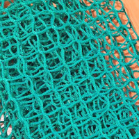 Сітка міні-футболу БЕЗ-ВУЗЛОВА  «ЄВРО СТАНДАРТ», зелена (комплект з 2 шт.)