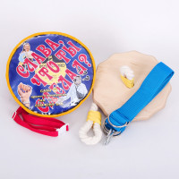 Качеля дитяча з дерева тарзанка спортивна підвісна «ЕЛІТ ЛАК», в подарунок фірмовий ранець Синій Маник