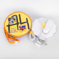 Качеля дитяча з дерева тарзанка спортивна підвісна «ЕЛІТ» біла, в подарунок фірмовий ранець A4