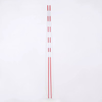 Волейбольні антени КОМПЛЕКТ 2 ШТ. для волейболу цілісні біло-червоні