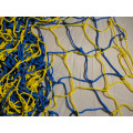 Сітка для футболу підвищеної міцності «СТАНДАРТ» жовто-синя (комплект з 2 шт.)