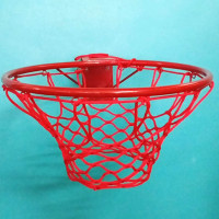 Баскетбольна сітка без вузлова «ЕВРО ЕЛІТ», шнур діаметром 5 мм. (стандартна) червона