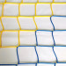 Сітка тренерувальна футбольна безвузлова «Еліт 1,5» довжина 5 м, жовто-синя (комплект з 2 шт.)