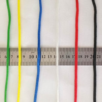 Шнур поліпропіленовий в'язаний з наповнювачем 3 мм, різні кольори Шнур поліпропіленовий в'язаний з наповнювачем 3 мм, різні кольори