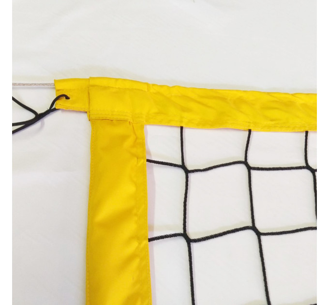 Сітка для пляжного волейболу без-вузлова 