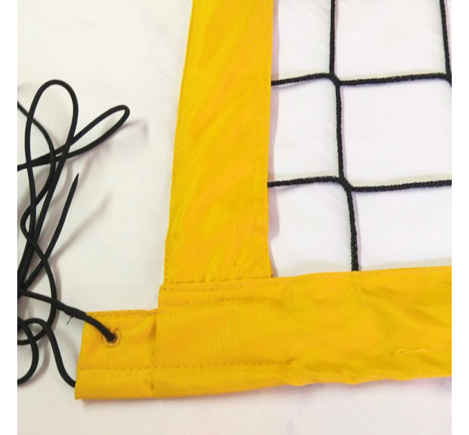 Сітка для пляжного волейболу без-вузлова 