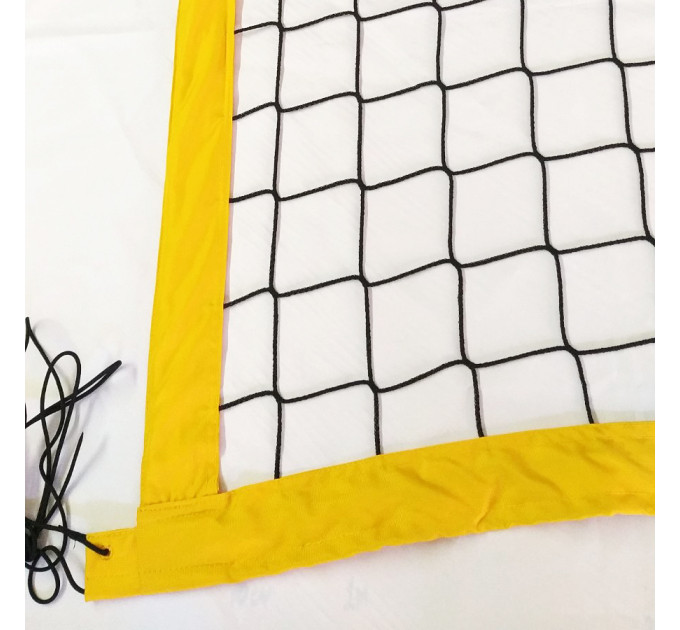 Сітка для пляжного волейболу без-вузлова 