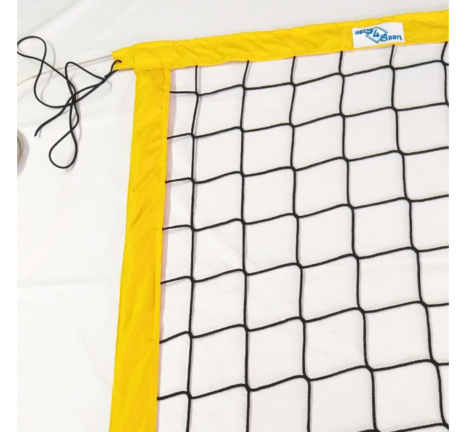 Сітка для пляжного волейболу без-вузлова 
