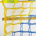 Сітка для футболу підвищеної міцності «СТАНДАРТ 1,5» жовто-синя (комплект з 2 шт.)
