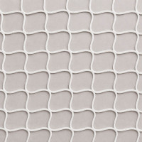 Сітка огороджувальна без-вузлова Іспанія Д.3мм. Осередок 4,5см. для спортзалів, тенісних кортів, біла Спільно Іспанія Україна