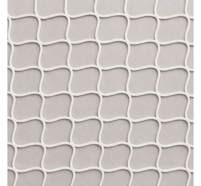 Сітка огороджувальна без-вузлова Іспанія Д.3мм. Осередок 4,5см. для спортзалів, тенісних кортів, біла Спільно Іспанія Україна