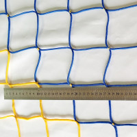 Загороджувальна безвузлова сітка D. 3 мм, комірка 10 см, різні кольори, щільність 75–85 г/м². Спільне виробництво Іспанія–Україна