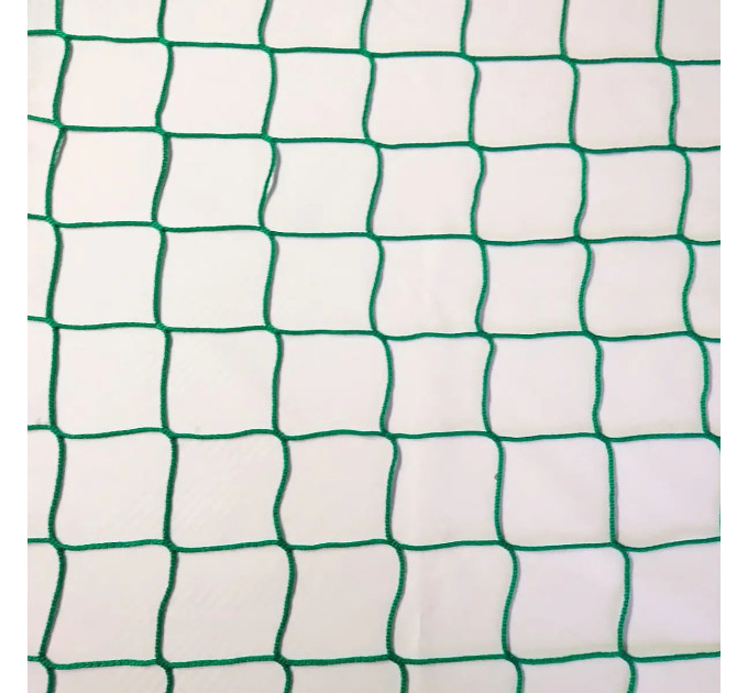 Загороджувальна безвузлова сітка D. 3 мм, комірка 10 см, різні кольори, щільність 75–85 г/м². Спільне виробництво Іспанія–Україна